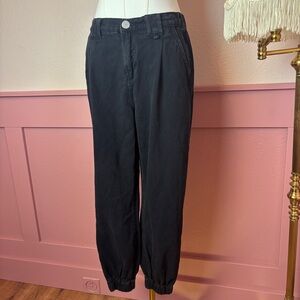bbj los angeles black cargo pants sz 7 / 28